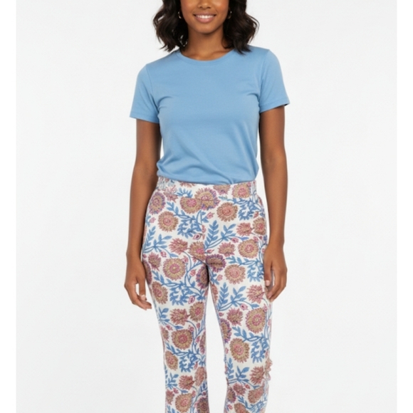 J.crew floral crop vacation pants size 6 - Picture 15 of 16